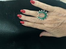 Load image into Gallery viewer, Horseshoe Homeland Green Ring