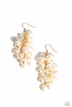 Load image into Gallery viewer, Pearl Posse Gold Earrings
