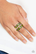 Load image into Gallery viewer, Timeless Tiers Green Ring