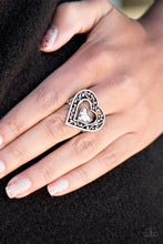 Load image into Gallery viewer, Find It in Your Heart White Ring