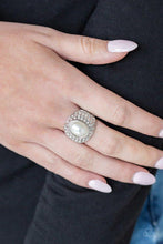 Load image into Gallery viewer, Glittering Go Getter White Ring