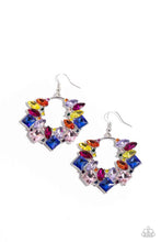 Load image into Gallery viewer, Wreathed in Watercolors Multi Earrings