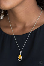 Load image into Gallery viewer, Just Drop It Yellow Necklace