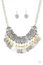 Load image into Gallery viewer, I Am EMPRESS-ED Yellow Necklace