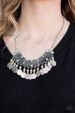 Load image into Gallery viewer, I Am EMPRESS-ED Yellow Necklace