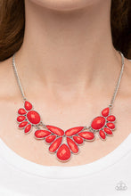 Load image into Gallery viewer, A Passing FAN-cy Red Necklace