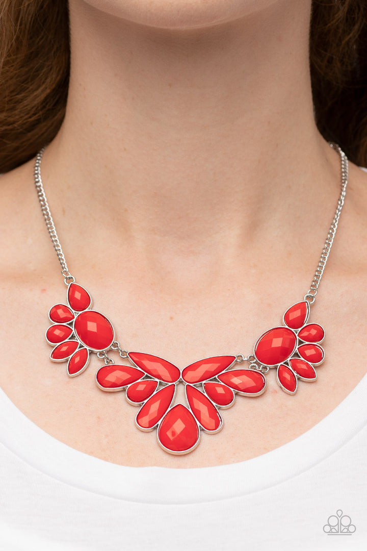A Passing FAN-cy Red Necklace