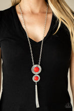 Load image into Gallery viewer, Abstract Artistry Red Necklace