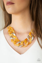 Load image into Gallery viewer, I Have A Haute Date Yellow Necklace