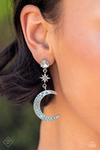 Load image into Gallery viewer, Galactic Grouping Blue Earrings