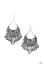 Load image into Gallery viewer, Lunar Allure Black Earrings