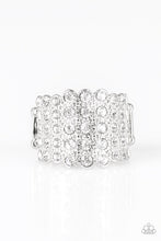 Load image into Gallery viewer, Million Dollar Masquerade White Ring