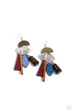Load image into Gallery viewer, Textured Talisman Multi Earrings