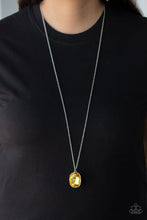 Load image into Gallery viewer, Imperfect Iridescence Yellow Necklace