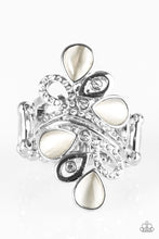 Load image into Gallery viewer, Moonbeaming With Pride White Ring