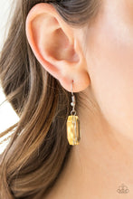 Load image into Gallery viewer, Ice Versa Yellow Acrylic Necklace