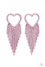 Load image into Gallery viewer, Sumptuous Sweethearts Pink Post Earrings