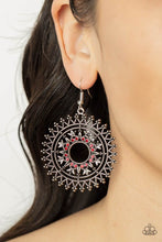 Load image into Gallery viewer, Revel In Radiance Red Earrings