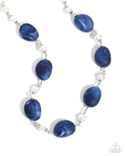 Load image into Gallery viewer, Selective Socialite Blue Necklace