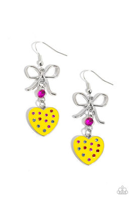 BOW Away Zone Yellow Earrings