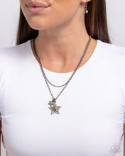 Load image into Gallery viewer, Stackable Stars Brass Necklace