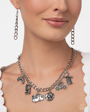 Load image into Gallery viewer, French Influence Silver Necklace