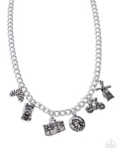 Load image into Gallery viewer, French Influence Silver Necklace