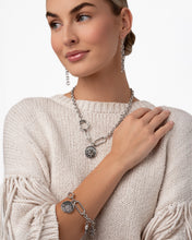 Load image into Gallery viewer, Mountain Region Silver Necklace