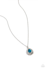 Load image into Gallery viewer, Gracefully Glamorous Blue Necklace