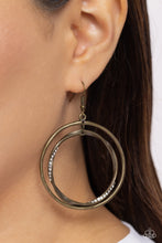 Load image into Gallery viewer, Rebel Rotation Brass Earrings