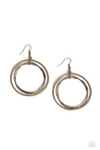 Load image into Gallery viewer, Rebel Rotation Brass Earrings