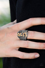 Load image into Gallery viewer, Spotlight Sparkle Orange Ring
