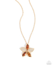 Load image into Gallery viewer, Favorite Flower Brown Necklace
