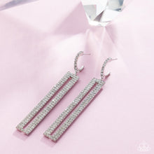 Load image into Gallery viewer, Elongated Ease Hoop Earrings