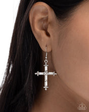 Load image into Gallery viewer, Heavenly Homage White Earrings
