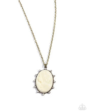 Load image into Gallery viewer, Romantic Artistry Brass Necklace
