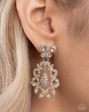 Load image into Gallery viewer, Whimsically Content Yellow Post Earrings