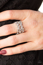 Load image into Gallery viewer, Shimmering Success White Ring