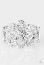 Load image into Gallery viewer, Dress it Up White Ring