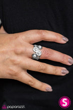 Load image into Gallery viewer, Sparkle and Stilettos White Ring