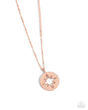 Load image into Gallery viewer, Stars Begin to Climb Copper Necklace
