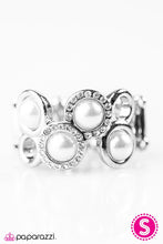 Load image into Gallery viewer, Sparkle and Stilettos White Ring
