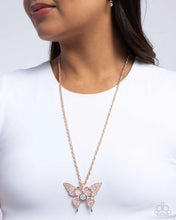 Load image into Gallery viewer, Showstopping Shuttle Rose Gold Necklace