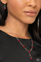 Load image into Gallery viewer, ROSE Without Saying Red Necklace