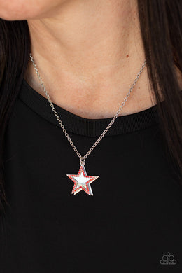 American Anthem Red Necklace