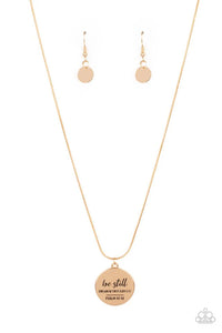 Be Still Gold Necklace