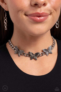 Aerial Ambition Silver Choker