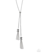 Load image into Gallery viewer, Tassel Transit White Necklace