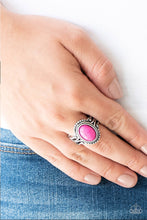 Load image into Gallery viewer, All the World's A Stagecoach Pink Ring
