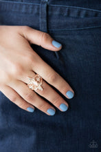 Load image into Gallery viewer, Fleur De Fancy Rose Gold Ring
